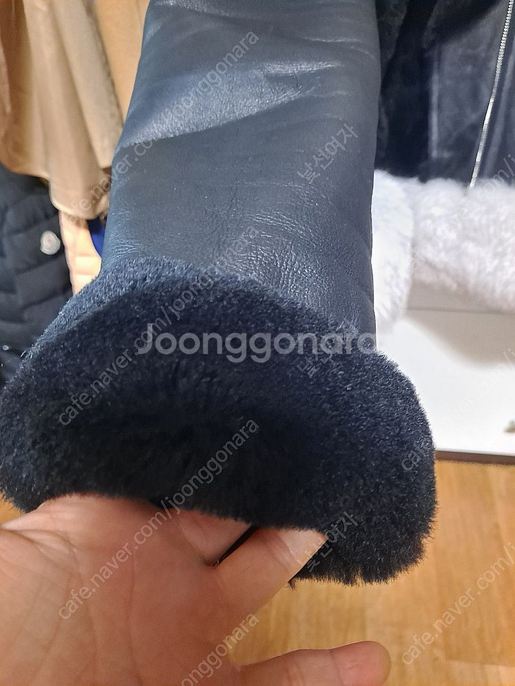 폭스퍼 램스킨 무스탕--1
