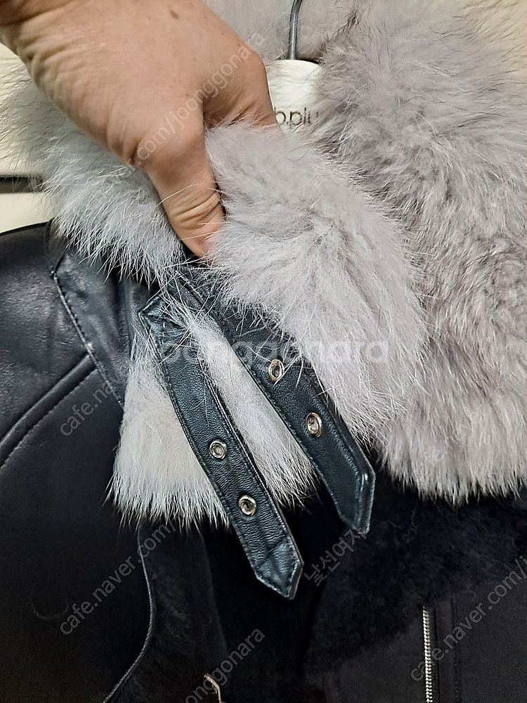 폭스퍼 램스킨 무스탕--2