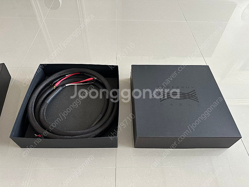 체르노프 레퍼런스 스피커 케이블 2.65미터 말굽--0