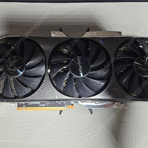 ZOTAC GAMING 지포스 RTX 4080 SUPER Trinity D6X 16GB Black