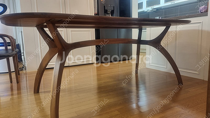 알렉스 뮐러 6인 월넛테이블 식탁 (수도권 배송 포함)--8