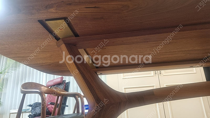 알렉스 뮐러 6인 월넛테이블 식탁 (수도권 배송 포함)--9