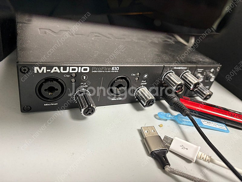 profire610 + pci 오디오인터페이스--0