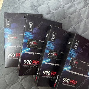 삼성 SSD 990 pro 2Tb 4개 팝니다