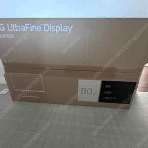 lg32up830 usb-c 모니터 팝니다