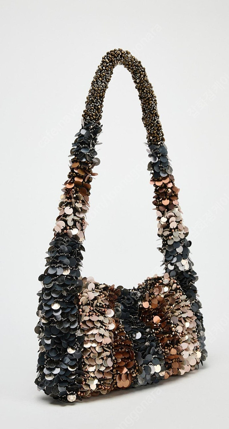 멀티컬러 시퀸 스팽글 숄더백 자라 ZARA 가방 미개봉 이미지