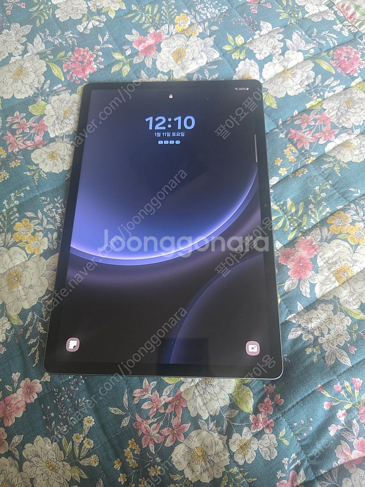 갤럭시 탭 S9+ FE 팝니다 128GB 와이파이버전--0