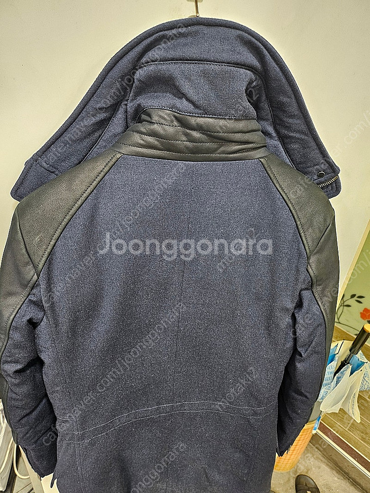 솔리드 옴므 가죽,울,양털,패딩--4