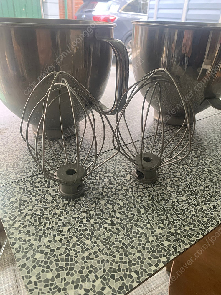 키친에이드반죽기볼/휘퍼 판매합니다(1세트남았습니다) 이미지