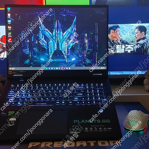 18인치 에이서 프레데터 Helios 18(2024) PH18-72-9638 32GB램 (SSD 1TB+2tssd) RTX4080 은평구