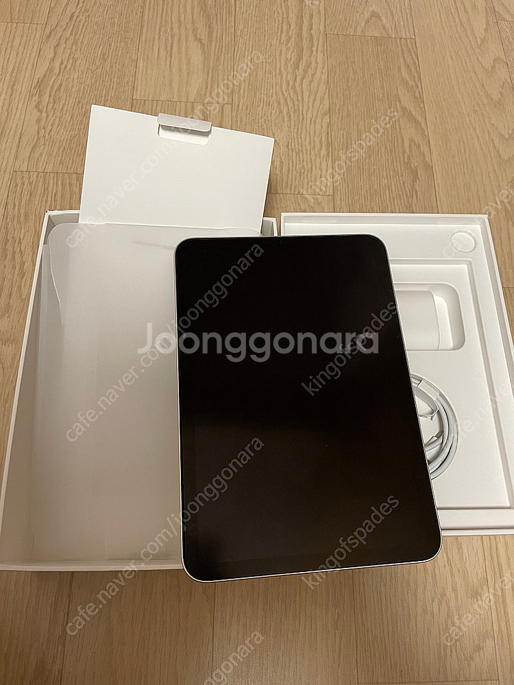 아이패드미니6 실버 wifi 64gb 풀박스 + 정품 ...--3