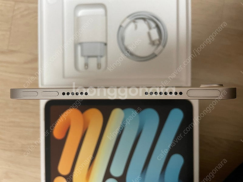 아이패드미니6 실버 wifi 64gb 풀박스 + 정품 ...--4