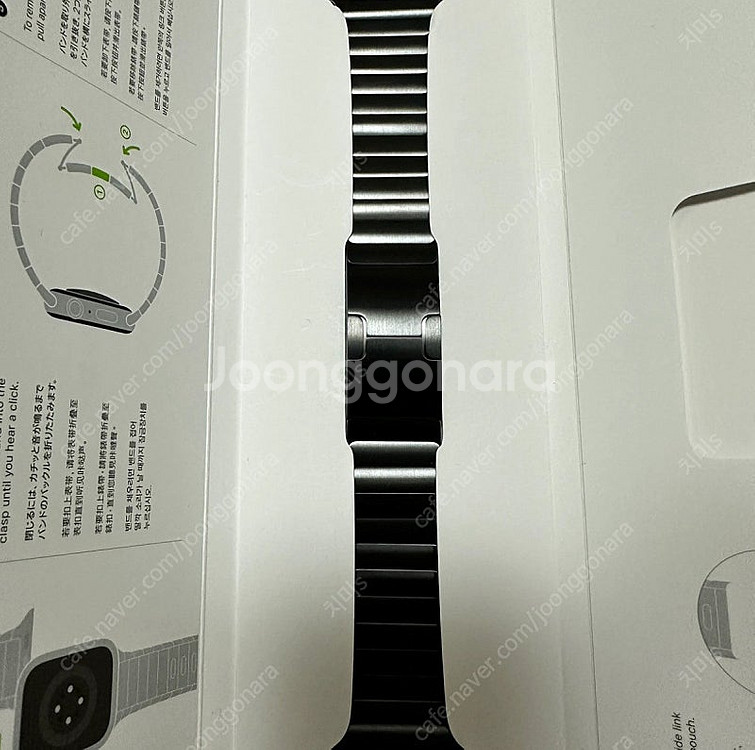 애플 정품 42/44/45/49mm 링크브레이슬릿 스페...--2