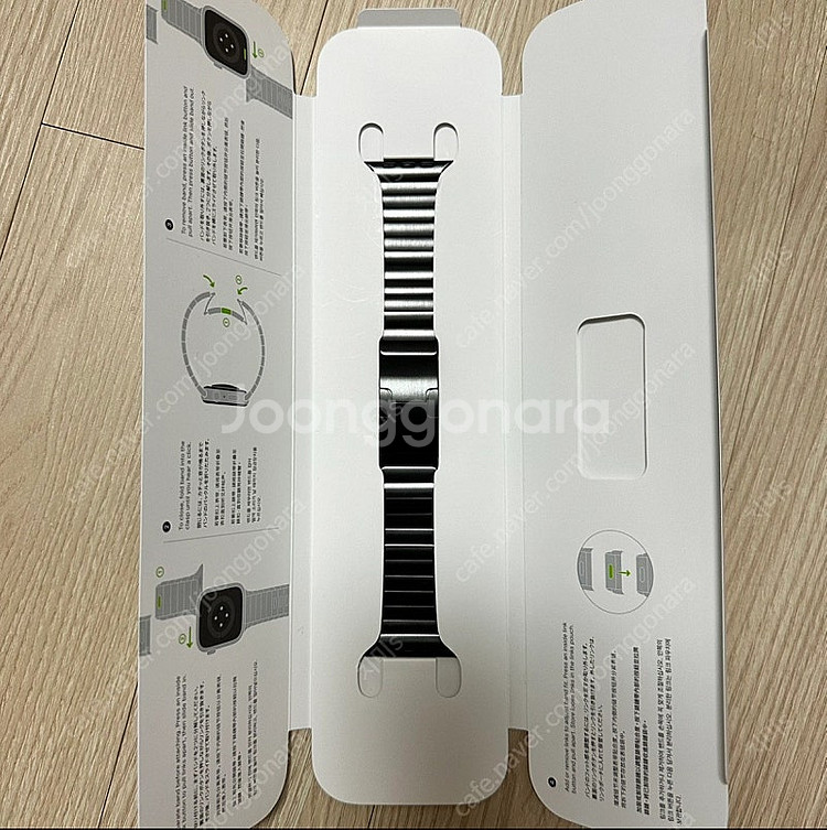 애플 정품 42/44/45/49mm 링크브레이슬릿 스페...--3