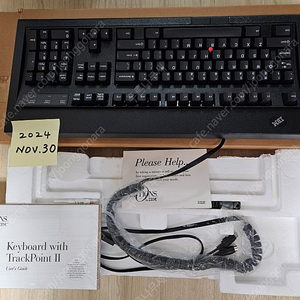 IBM Model M13 Trackpoint II (빨콩) (black) 키보드 (40만원)