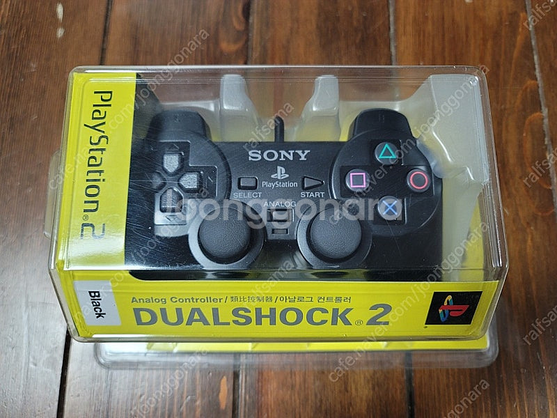 PS2용 듀얼쇼크2 블랙 새제품--0
