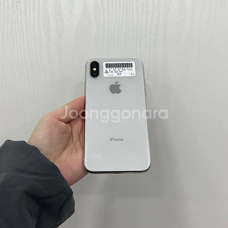 60109 아이폰X 실버 64GB 부산 중고폰 팝니다 ...--2