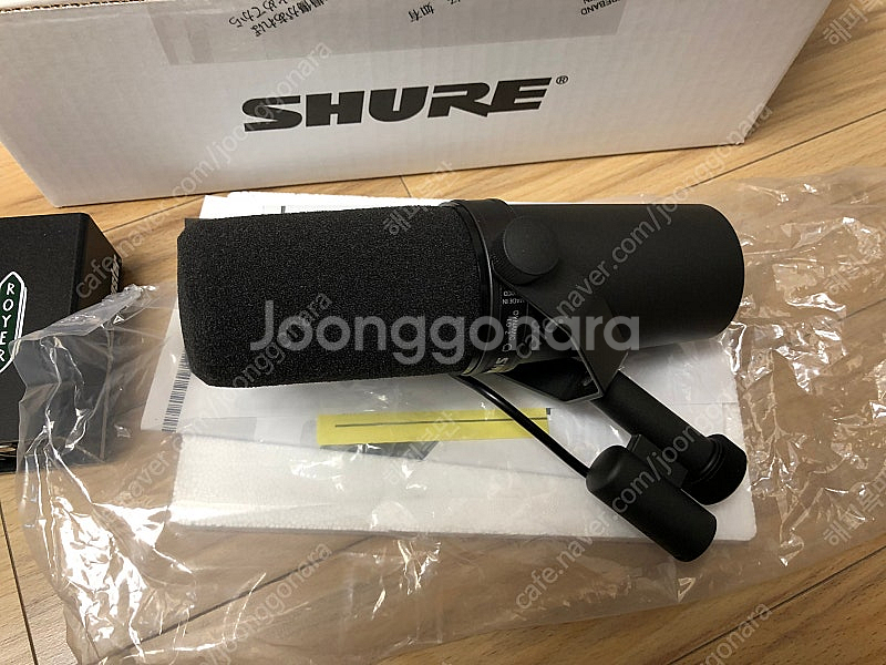 SURE SM7B 마이크 + Royer dBooster...--2