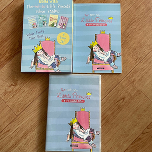 The Not so Little Princess 챕터북 4종 세트 (Paperback+CD+Wordbook) 컬러 챕터북