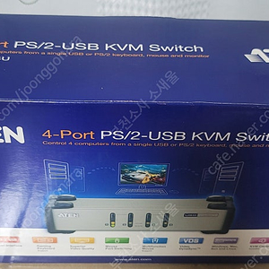 ATEN 4포트 PS/2-USB KVM 스위치 (CS84U)