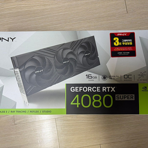 PNY 지포스 RTX 4080 SUPER VERTO OC D6X 16GB TF 마이크로닉스