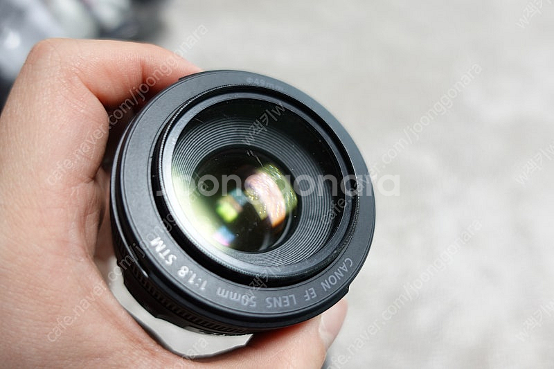 캐논 EF - 50mm f1.8 stm & 정품 후드 (신쩜팔렌즈)--6