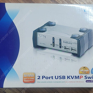 ATEN 2포트 USB 2.0 KVMP 스위치(CS17