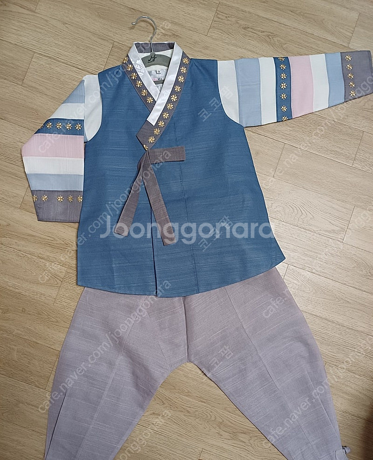 유아한복. 아가명주 5호 남아한복--0