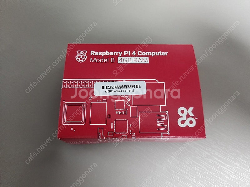 라즈베리파이 4 4gb 모델 b(급처)--0