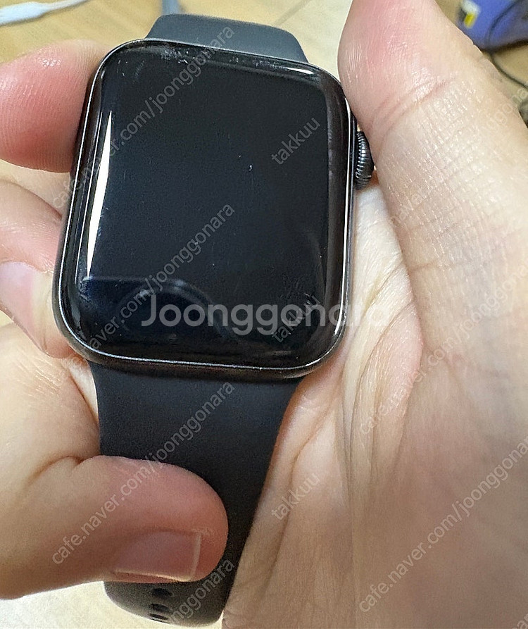 애플워치 se 1세대 40mm 나이키 스페이스그레이--1
