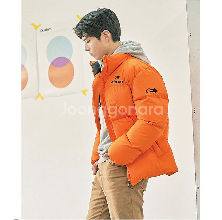 S) 아이더 박보검 패딩 헬리오 구스다운패딩 숏패딩 눕...--0