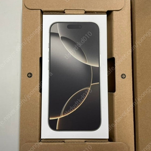 iphone 16 pro 128GB (아이폰 16프로 128기가) 내추럴 미개봉 자급제