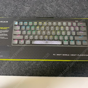 (택포)커세어 K70 RGB PRO MINI 유무선 키보드 판매