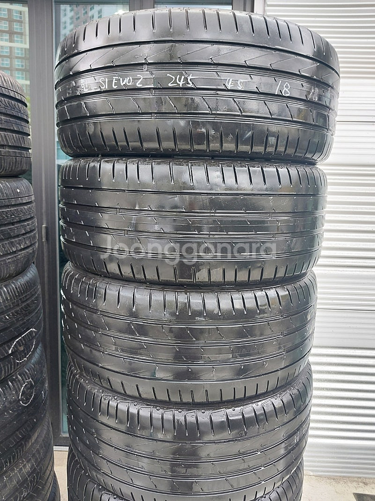 매일택배발송 [전화문의] 5058.7999 한국 S1 EVO2 245 45 18 80%이상 장착무료--1