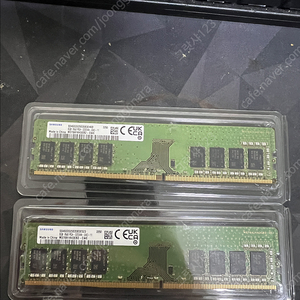 삼성전자 DDR4 3200클럭 8GB 램 2장 일괄판매 합니다