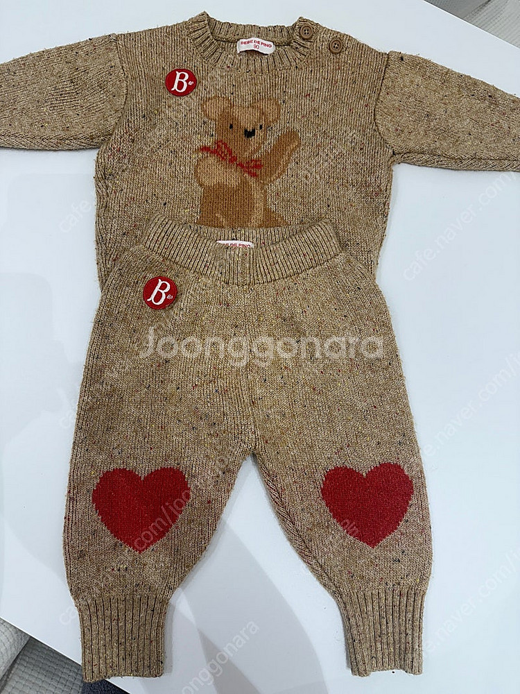 베베드피노 테디베어 셋업 90--0