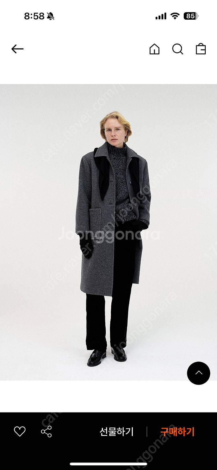 낫띵리튼 코트 Rohmer long wool coat ...--1