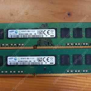 삼성 DDR3 8GB 12800U 양면2개