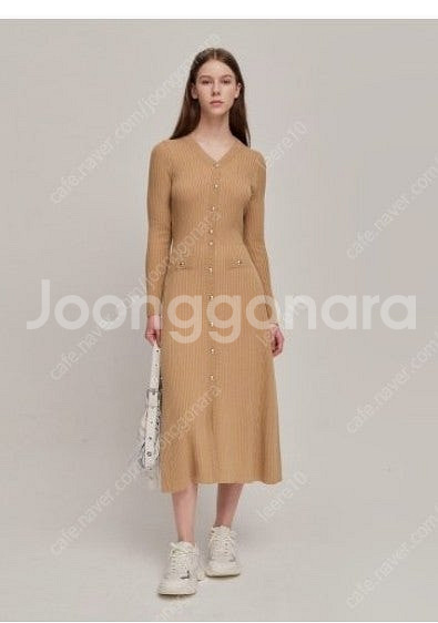 마쥬 maje 골지 니트 롱 원피스 1사이즈 23fw ...--0