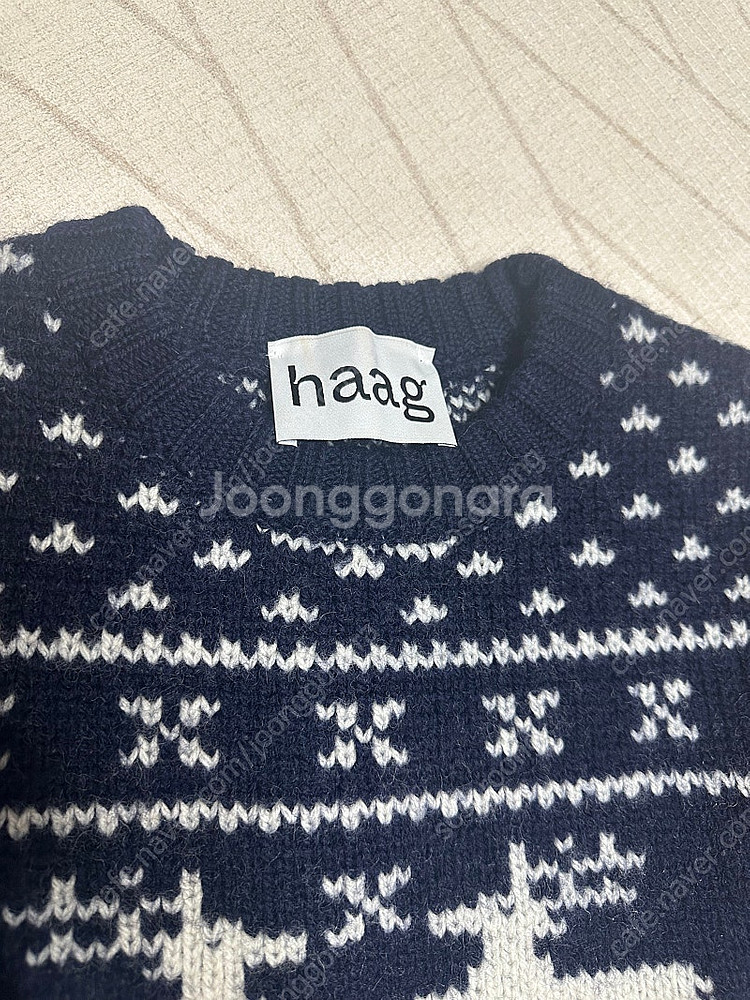헤이그 울 니트--1