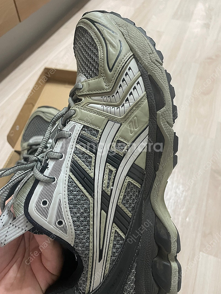 아식스 젤카야노 14 피드몬트그레이 265사이즈--4