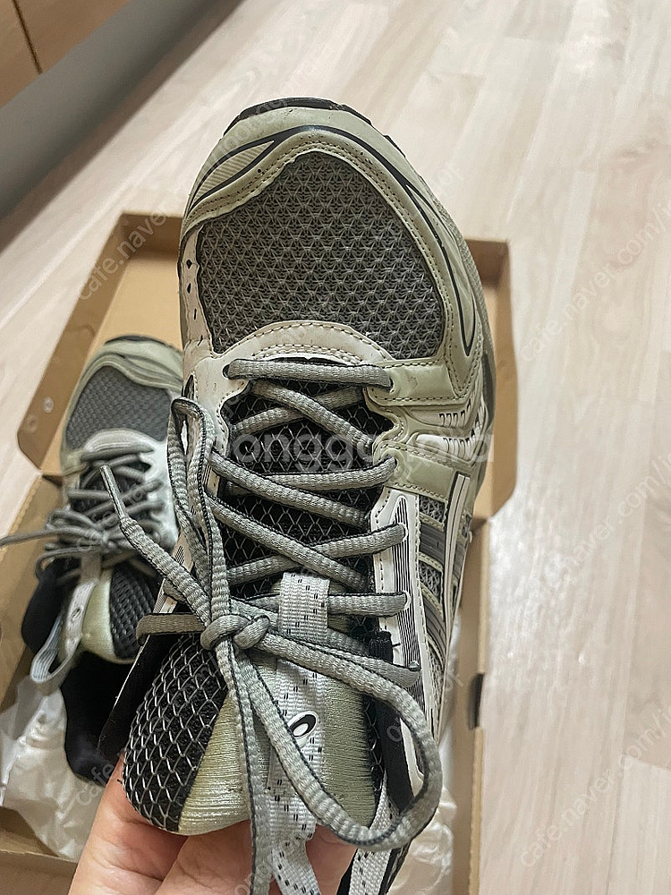 아식스 젤카야노 14 피드몬트그레이 265사이즈--5