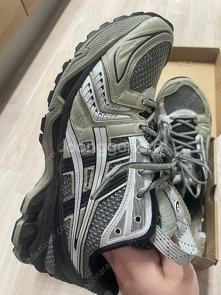 아식스 젤카야노 14 피드몬트그레이 265사이즈--7