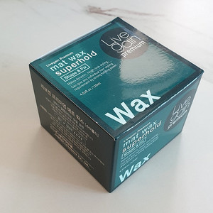 mat wax superhold 리브겐 프리미엄 매트 왁스 _ 슈퍼홀드