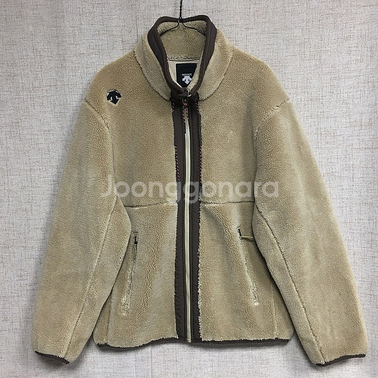 데상트 남성 후리스 자켓 100--0