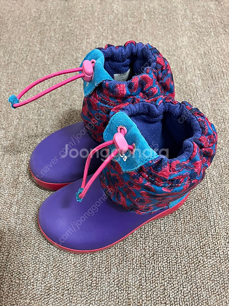 크록스 키즈 패딩부츠 c11--3