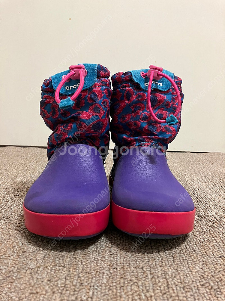 크록스 키즈 패딩부츠 c11--5