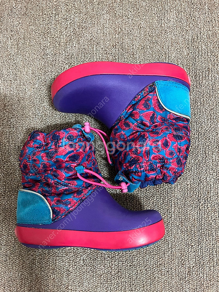 크록스 키즈 패딩부츠 c11--6