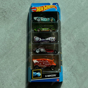 핫휠 5팩 엑스레이서 넷플릭스 렛츠 레이스 X-RAYCERS HOT WHEELS 5 PACK NETFLIX LETS RACE