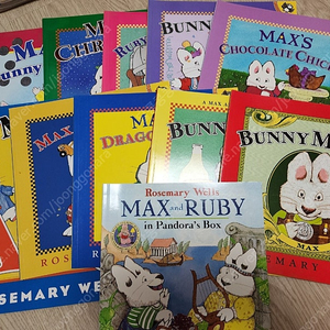 맥스앤루비 리더스북 그림책 보드북 34권 max and ruby